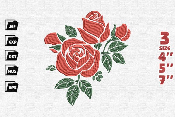 Classic Floral Embroidery Pattern Review