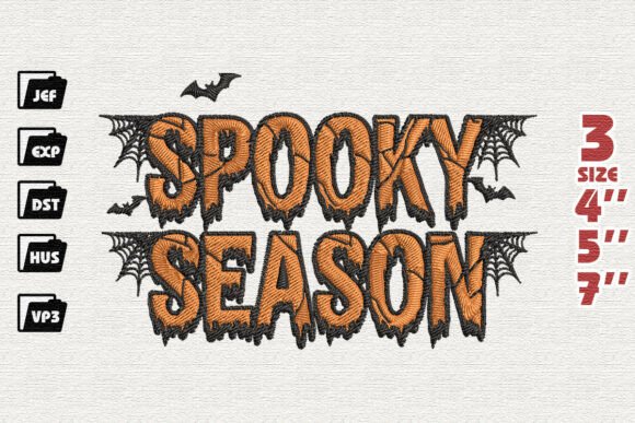 Creepy Spooky Season Halloween Embroidery Design Review