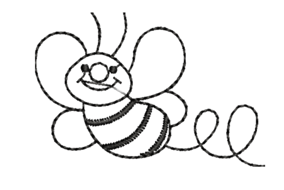 Cute Bee Embroidery Design Review for Gifts