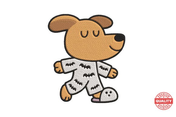 Sleepy Halloween Puppy Embroidery Review