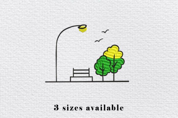 Street Park Embroidery Design File Review